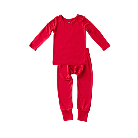 The “Josi” Grow-With-Me Pajama - Candy Apple Red